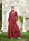 Harleen By Karissa Vatican Foil Kurti With Bottom Dupatta